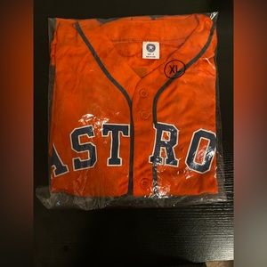 Orange Astros Jersey